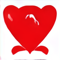 a red heart icon, red heart vector graphic