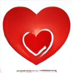 a red heart icon, red heart vector graphic