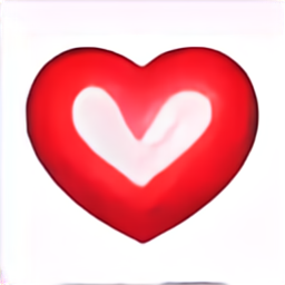 a red heart icon, red heart vector graphic