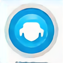 a blue circle icon, a blue circle vector graphic