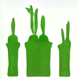 a cactus icon, a small green cactus vector graphic