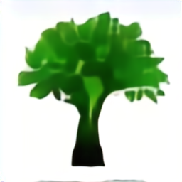 a green tree, a tree with green leaves