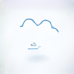 a cloud icon, fluffy white cloud vector graphic